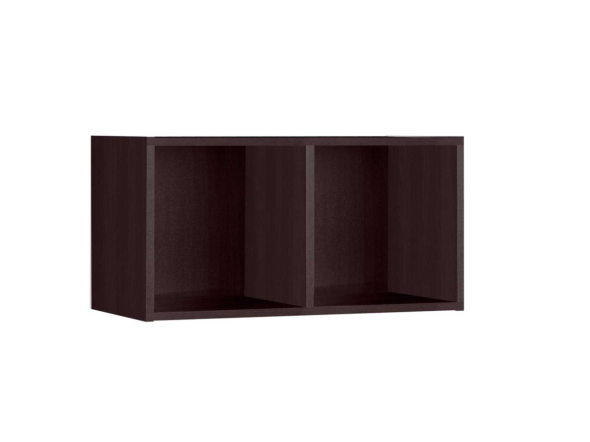 Stojak na płyty winylowe BOX 2 regał półka wenge