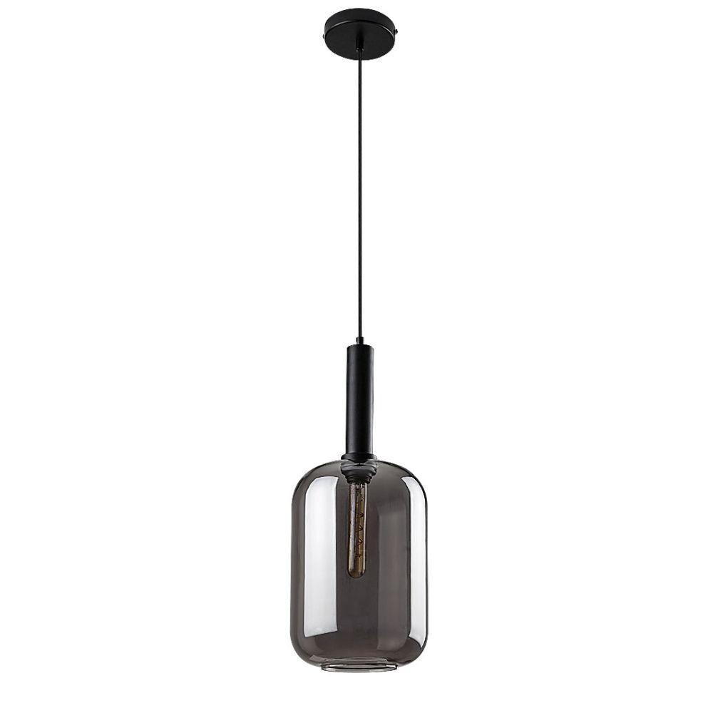 Zdjęcia - Żyrandol / lampa Rabalux 72101 Lissandra Lampa wisząca IP20 czarny matowy E27 1x MAX 40 