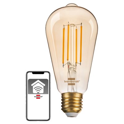 Inteligentna żarówka LED BRENNENSTUHL Edison 4.9W E27 Wi-Fi
