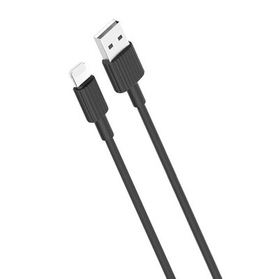 Xo kabel NB156 Usb - Lightning 1,0 m 2,4A czarny