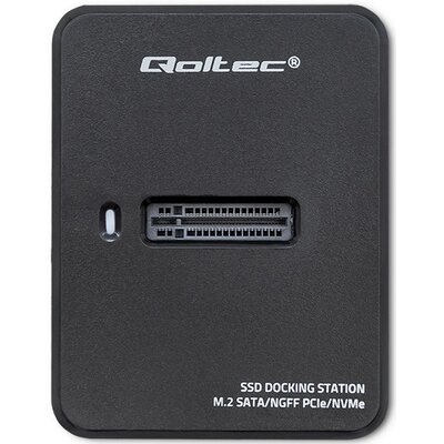 Qoltec Stacja Dokująca Dysków Ssd M.2 Sata/Pcie | Ngff/Nvme | Usb 3.1