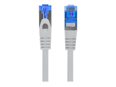 LANBERG Patchcord Cat.6A S/FTP LSZH CCA 0.25m grey