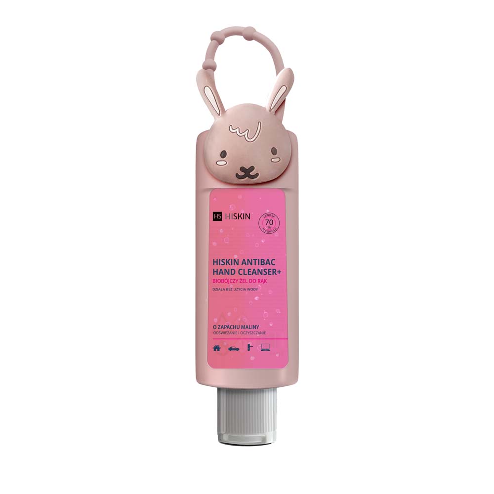 Hiskin Raspberry Żel do dezynfekcji 75 ml