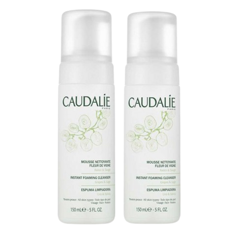 Caudalie Vinoclean Duo Mousses Zestaw do pielęgnacji twarzy