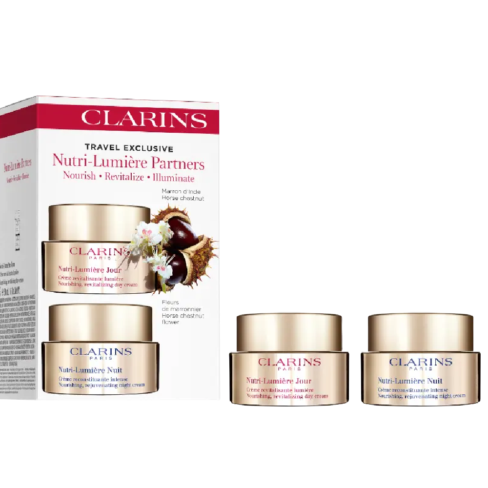 Clarins Nutri Lumiere Partners Zestaw do pielęgnacji twarzy