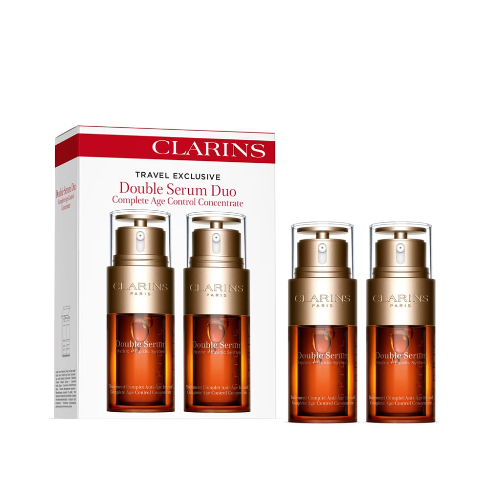 Clarins Duo Double Serum 2x30 ml Zestaw do pielęgnacji twarzy