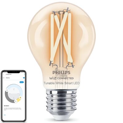 Inteligentna żarówka LED PHILIPS A60 927-65 CL 1PF 6 7W E27 Wi-Fi