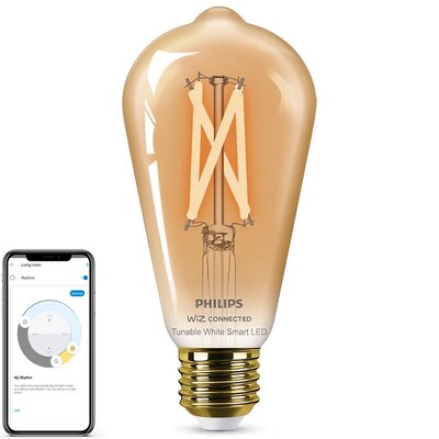 Inteligentna żarówka LED PHILIPS ST64 920-50 AMB 1PF 6 7W E27 Wi-Fi