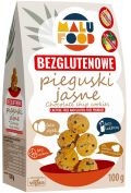 Malu Food Ciastka pieguski jasne bez cukru bezglutenowe 100 g