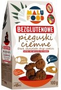 Malu Food Ciastka pieguski ciemne bez cukru bezglutenowe 100 g