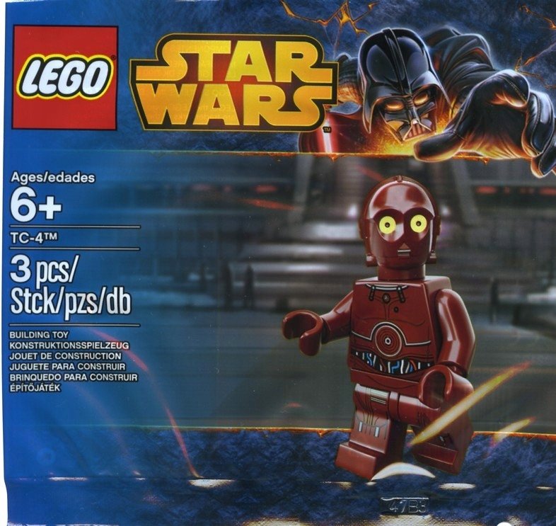 Lego Star Wars TC-4 Unikatowa minifigurka 5002122