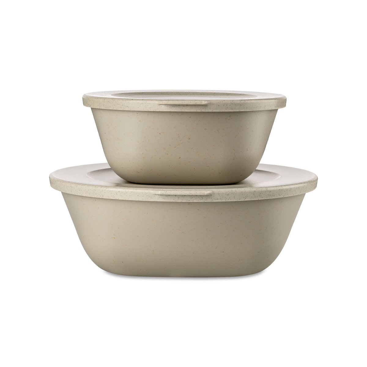Koziol, Zestaw misek Connect Box Set Kopenhagen Desert Sand 0,7L+1.3L 7874700