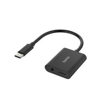 Hama USB-C USB-C+ Jack 3,5 mm z przewodem |