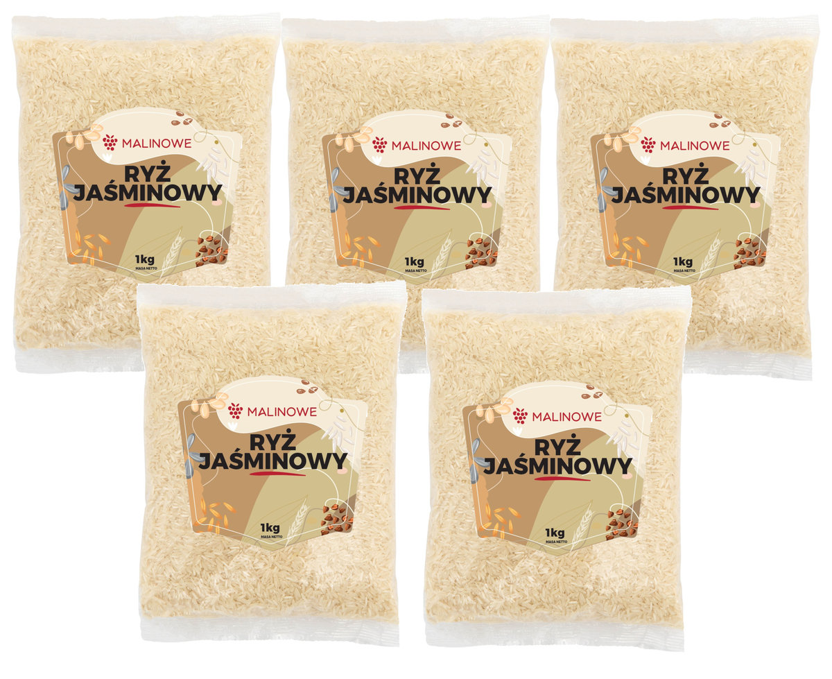 Zestaw Ryż jaśminowy 5x1kg