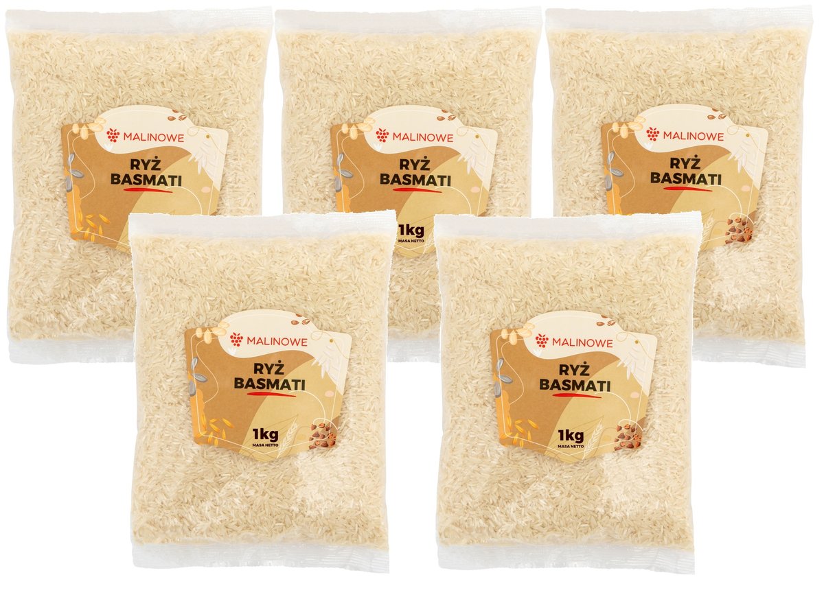 Zestaw Ryż basmati 5x1kg