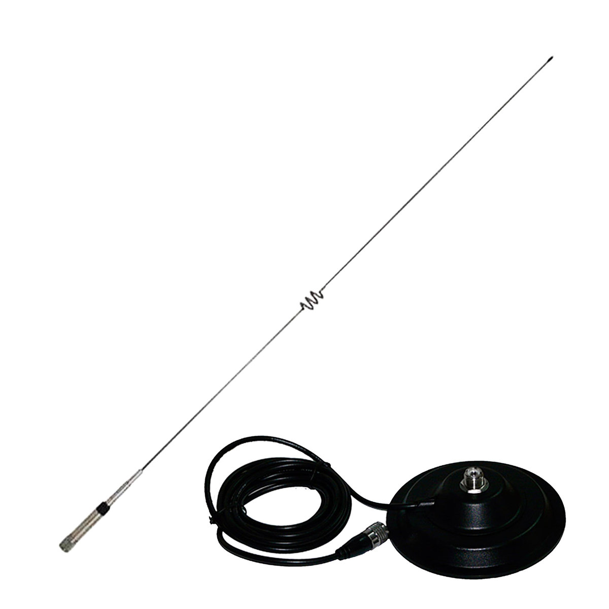 Nagoya NL-770H dwupasmowa antena samochodowa z cewką powietrzną + podstawa 14,5cm