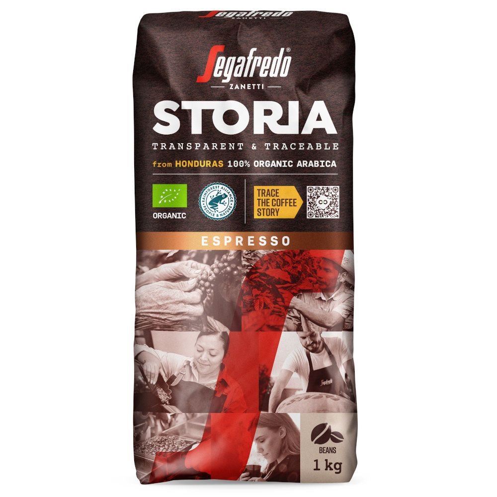 Segafredo Zanetti kawa ziarnista Storia Honduras 1 kg BII RFA