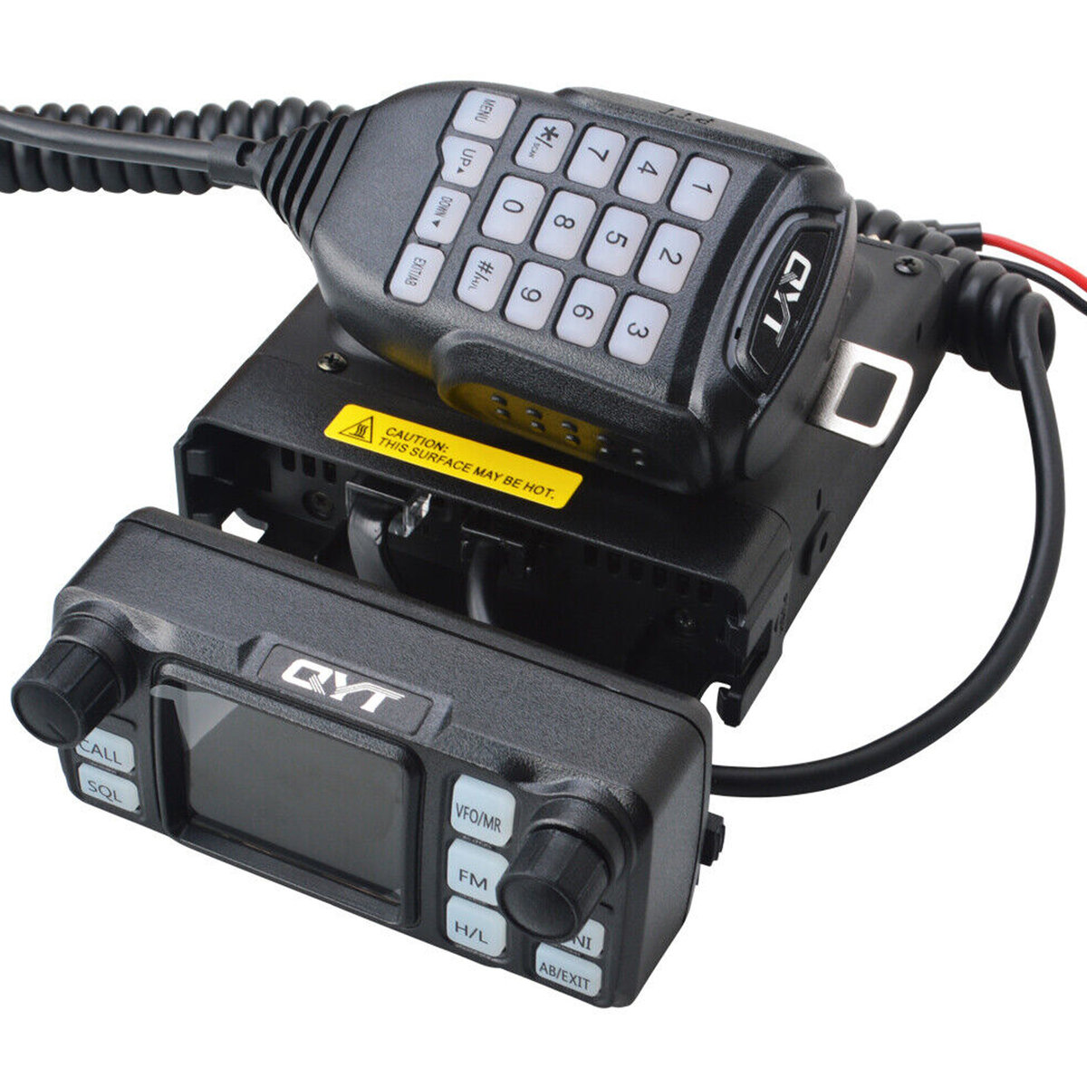 QYT KT-5000 144/430MHz 25W radiotelefon samochodowy z odczepianym panelem