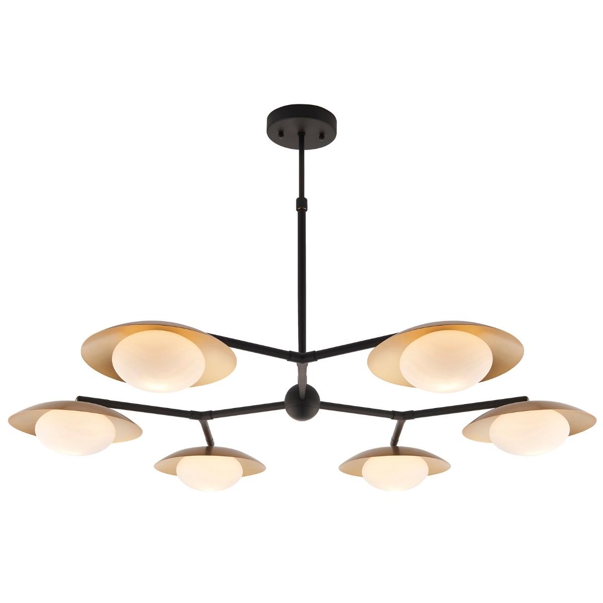 Nowoczesny żyrandol L&-192035 Light& restauracyjny złoty brązowy