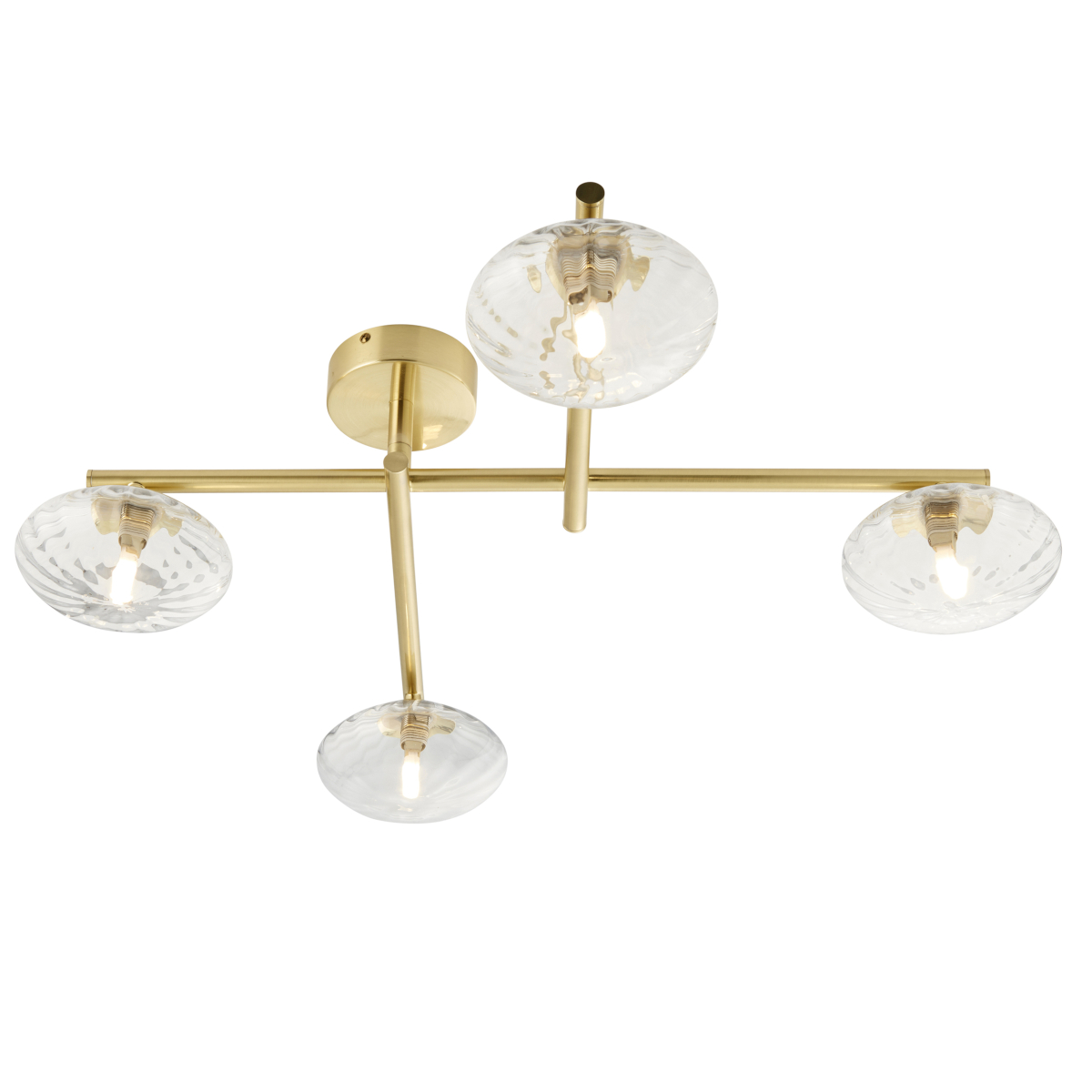 Lampa przysufitowa balls L&-195009 Light& molekuły IP44 mosiądz