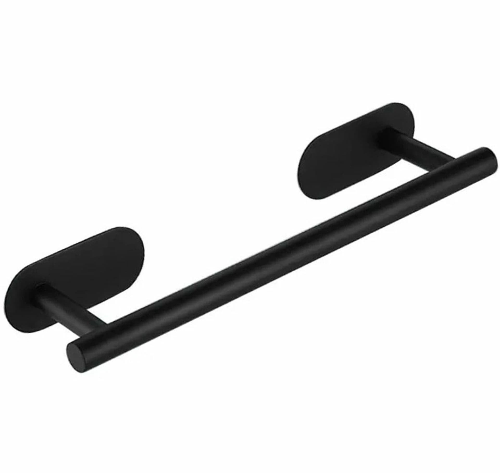 AG945A Uchwyt wieszak na ręcznik 40cm     czarny