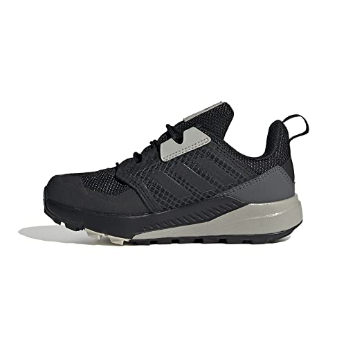 adidas TERREX TRAILMAKER R.RDY K wysokie buty turystyczne, NEGBÁS/NEGBÁS/ALUMIN, 10 UK dziecko