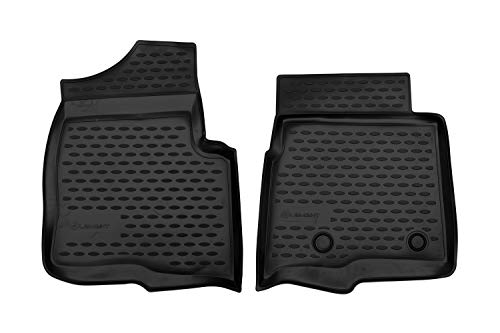 Dywaniki gumowe do FORD F150 Super Cab 2009-2013 1. wiersz 2-częściowy przód