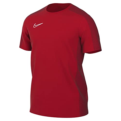 Nike Krótki rękaw Soccer Top M Nk Df Acd23 Top Ss, University Red/Gym Red/White, DR1336-657, XS