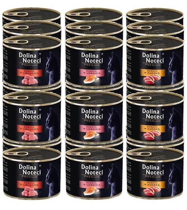 Dolina Noteci Premium dla kota Mix Smaków 48x185g
