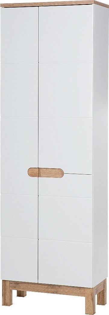 Comad BALI WHITE 900 Słupek wysoki ze schowkiem na mopa 2D 60cm FSC