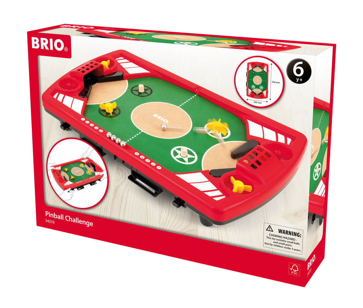 Ravensburger BRIO - Pinball Wyzwanie gra