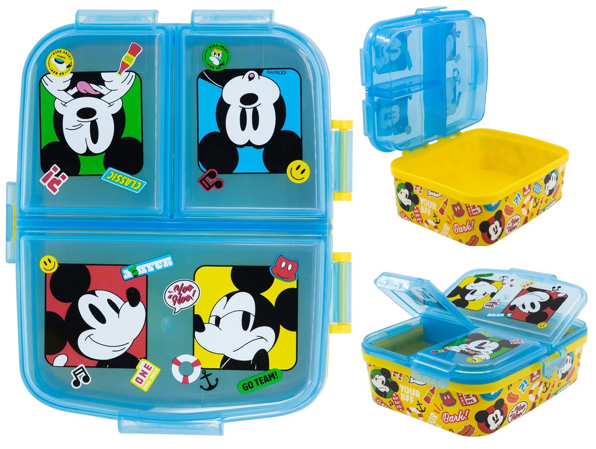 Śniadaniówka Pudełko Na Kanapki Myszka Mickey Przekąski