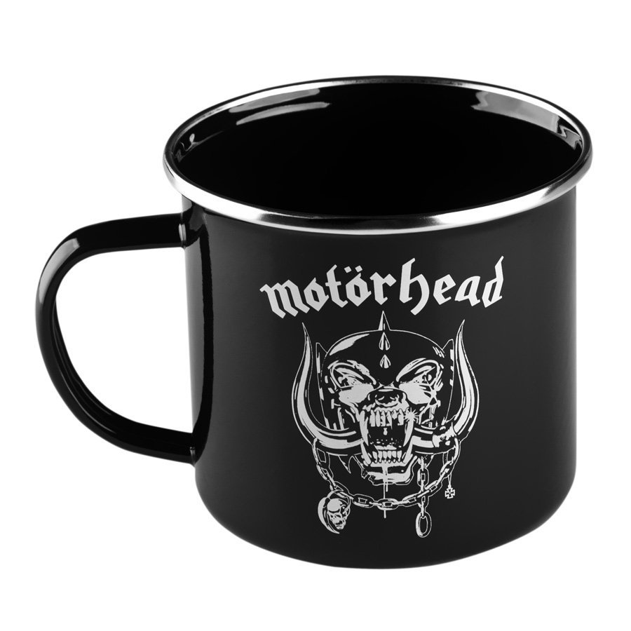 KlangundKleid.de KlangUndKleid.de Motörhead filiżanka WARPIG emalia kubek do kawy