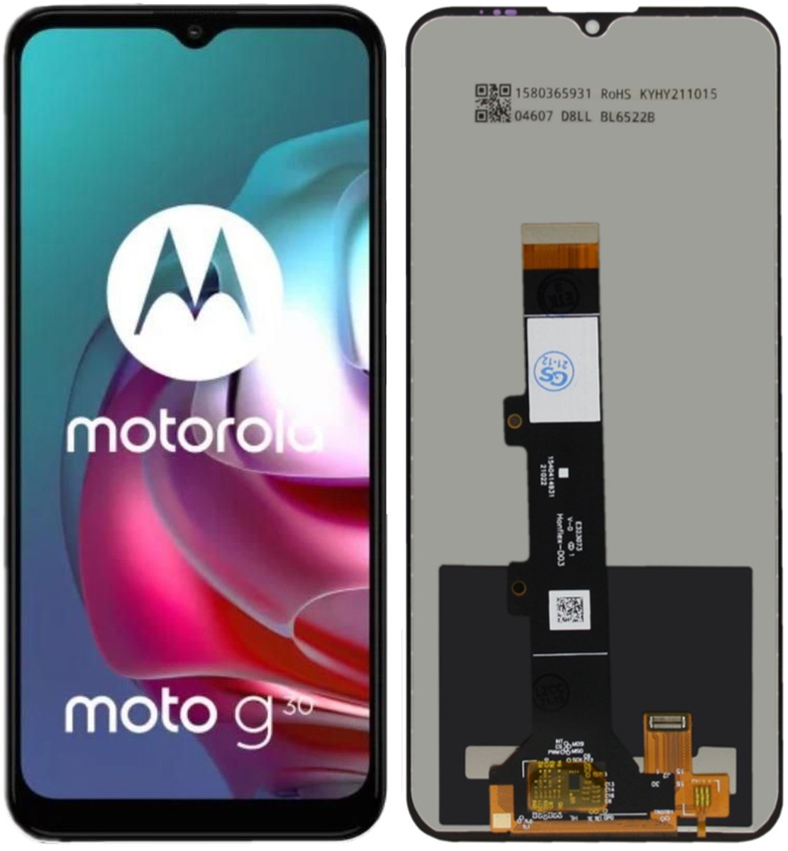 IPS LCD WYŚWIETLACZ EKRAN DOTYK MOTOROLA MOTO G30