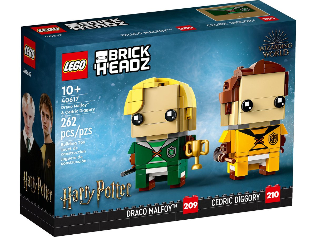 LEGO BrickHeadz - Draco Malfoy i Cedric Diggory 40617
