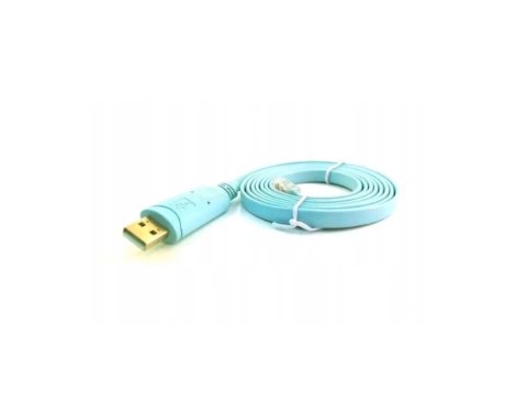 Kabel konsolowy Cisco USB-RJ-45 do konfiguracji routerów przełączników