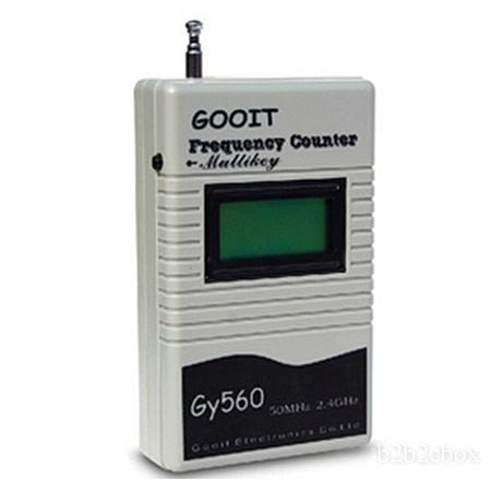 Miernik częstotliwości Gooit GY560 o zakresie pracy od 50MHz do 2.4 GHz