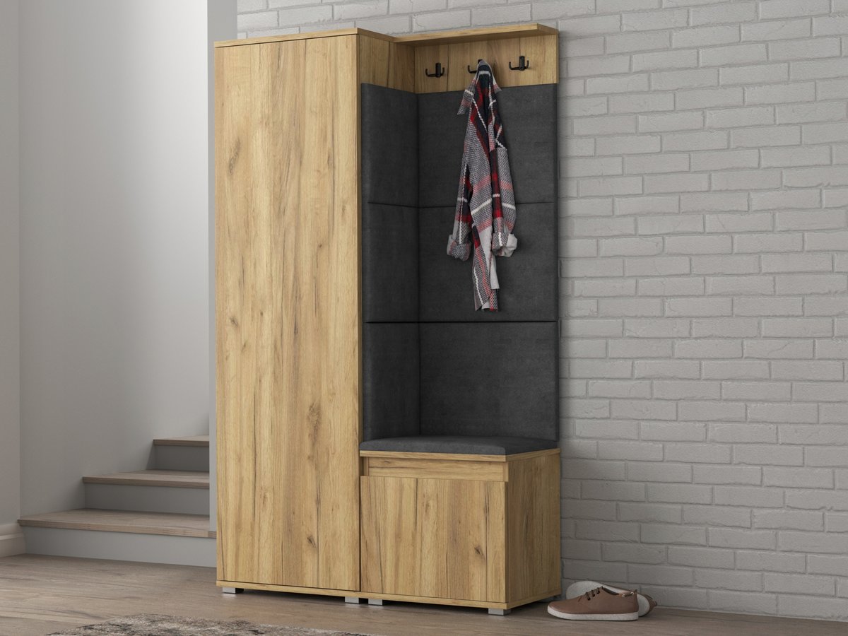 Garderoba przedpokój szafa panele NEVADA 104 CRAFT