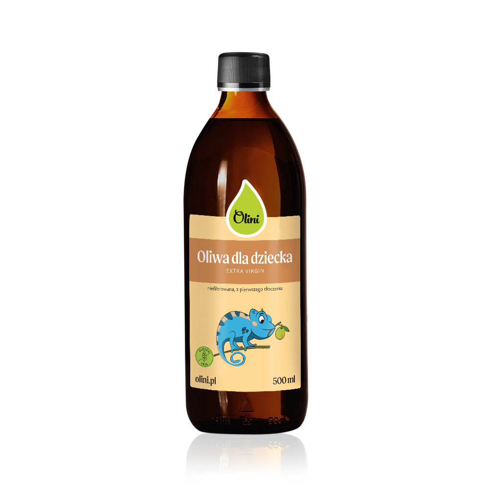 Oliwa z oliwek dla dzieci 500 ml Olini