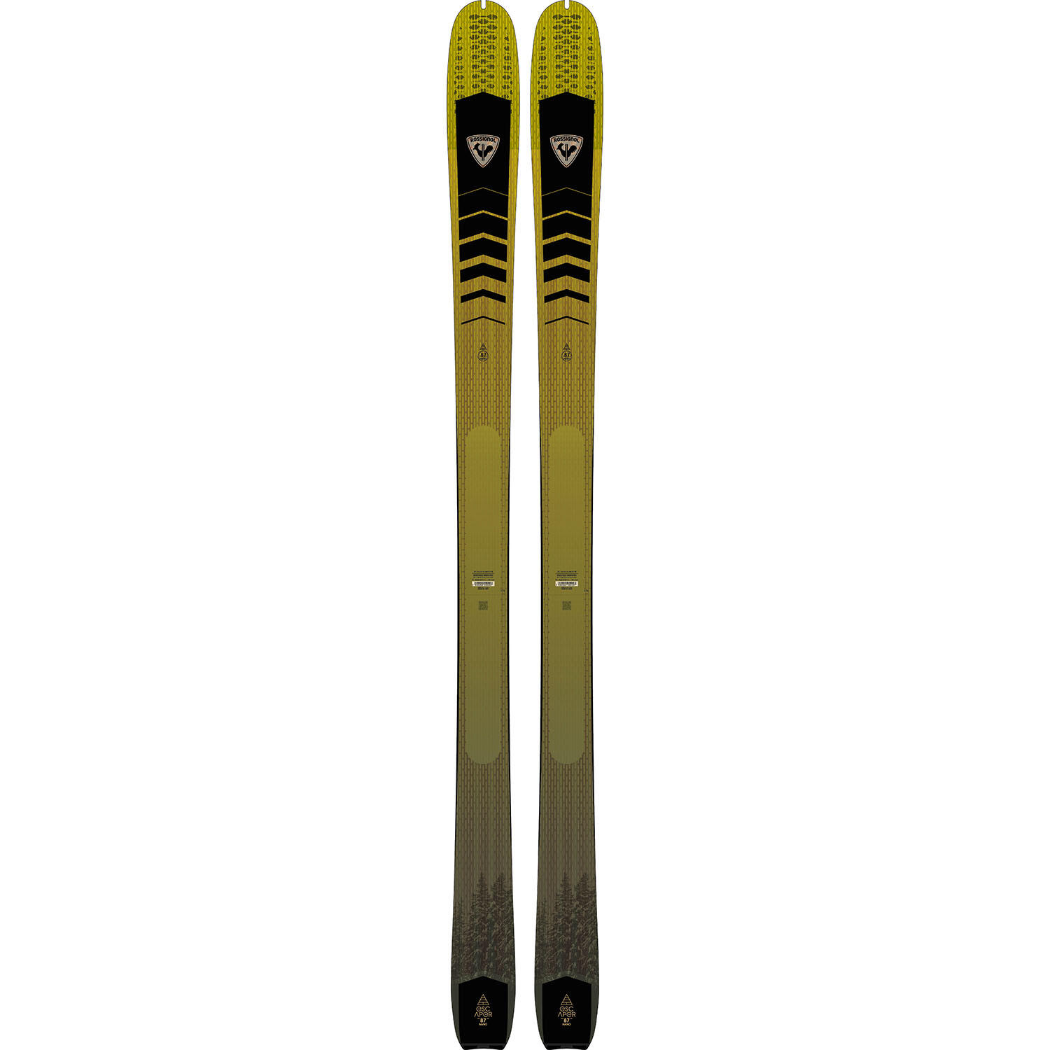 Narty ROSSIGNOL ESCAPER 87 NANO RALQR01 – Czarny