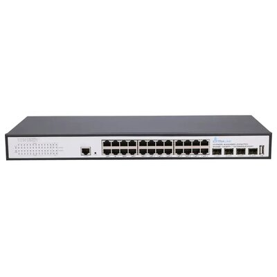 EXTRALINK HYPNOS, FULL GIGABIT MANAGED L3 SWITCH 24 PORTS 10/100/1000M, CONSOLE PORT, 4X 10G SFP+