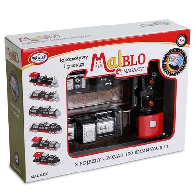 MALIK MALIK MalBlo Magnetyczne pociągi i lokomotywy 0320