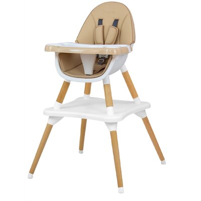 Milly Mally Krzesełko do karmienia 2w1 Malmo Beige 3755