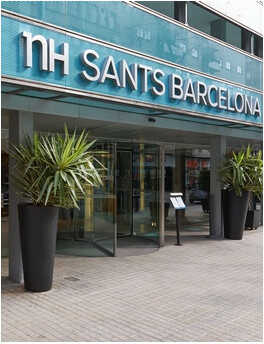 Romantyczny weekend dla dwojga NH Sants Barcelona  Barcelona
