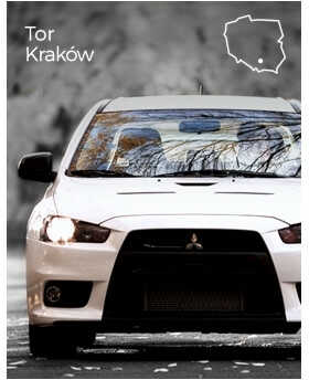 Jazda za kierownicą Mitsubishi Lancer EVO 10  Tor Kraków