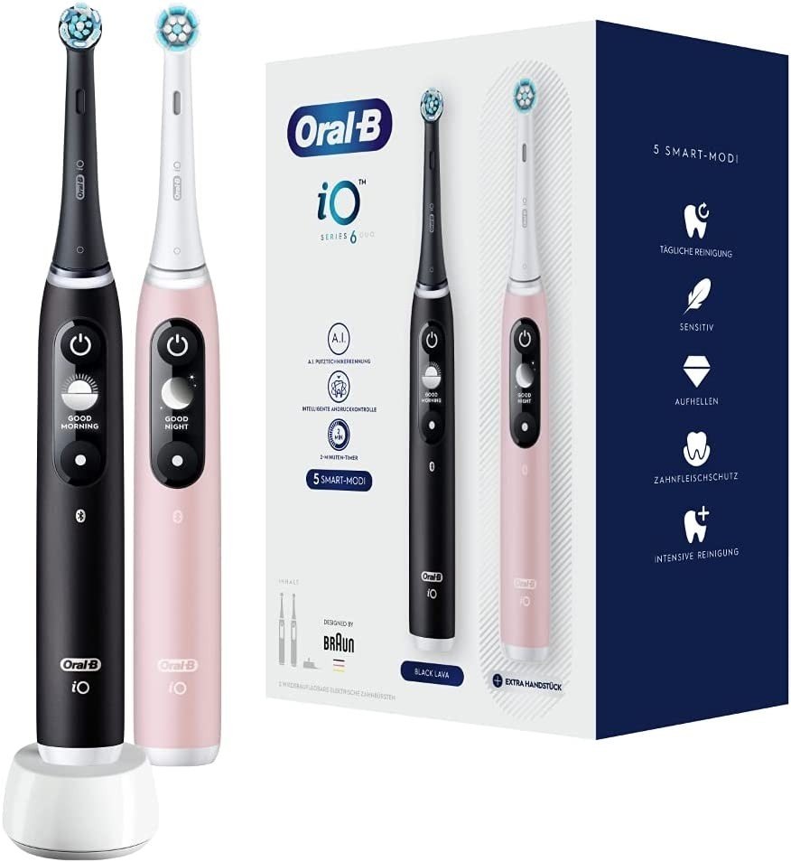 Braun Oral-B iO 6 Duo Black&Pink Sand