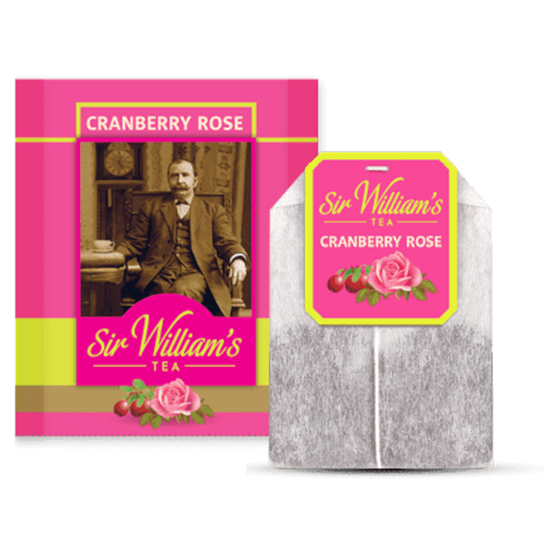 Sir William's Tea Cranberry Rose 10 saszetek