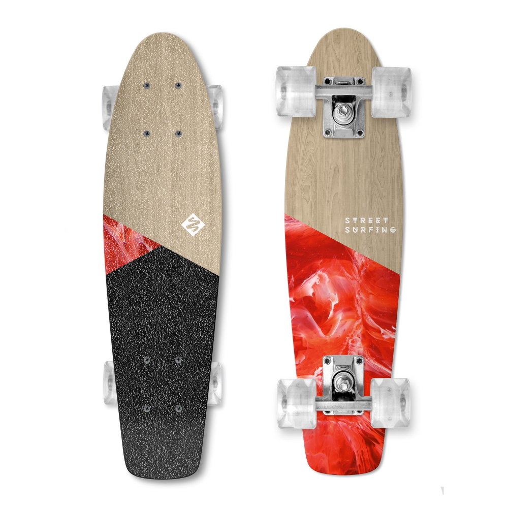 Street Surfing deskorolka Skateboard Beach Board Wood Bloody Mary