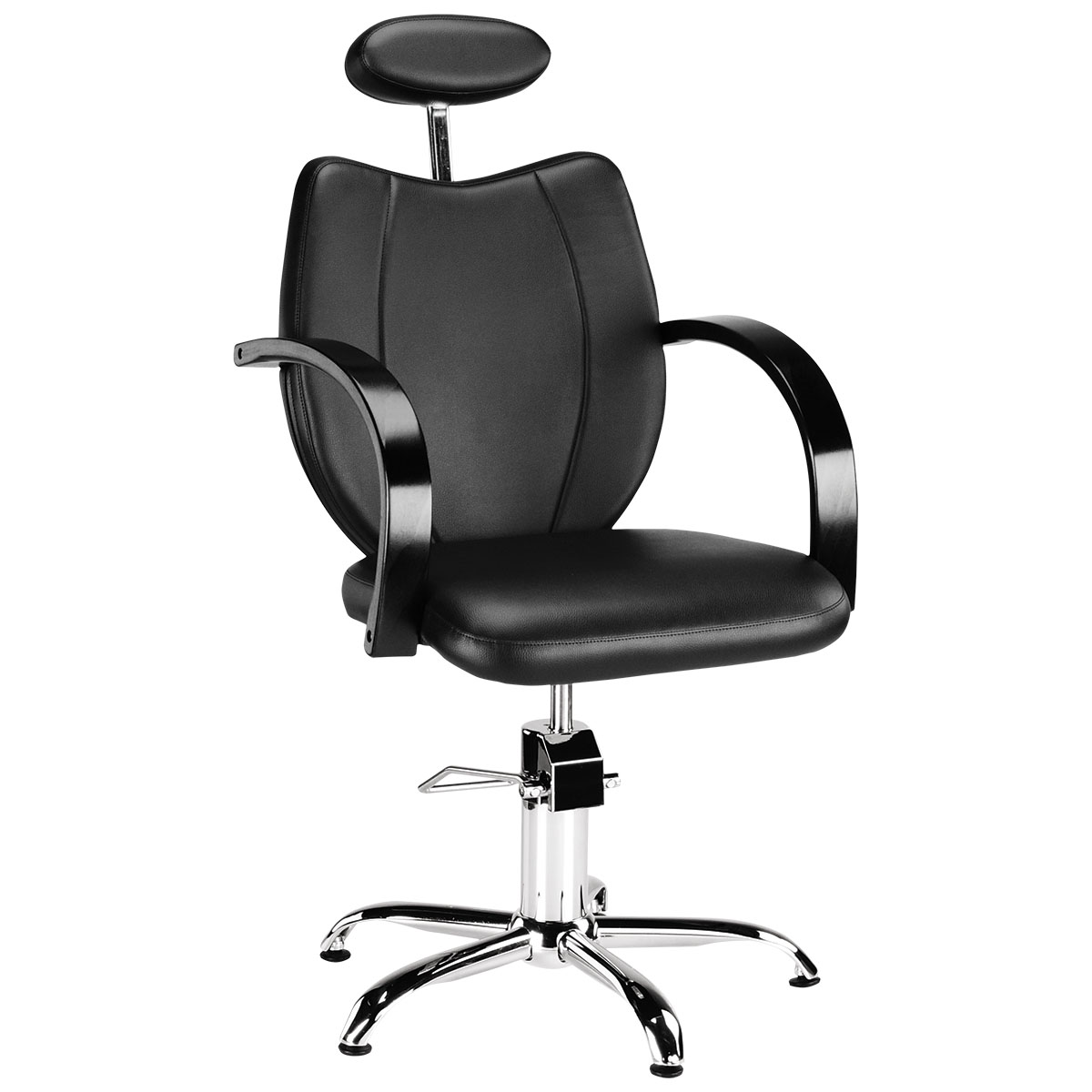 Fotel Fryzjerski Ayala Toledo podstawa pająk z zagłówkiem