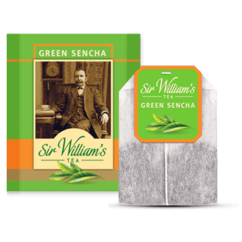 Sir William's Tea Green Sencha 10 saszetek